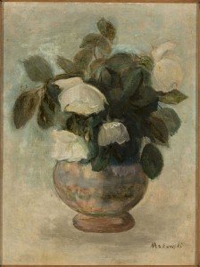 "Białe róże" Tadeusz Makowski