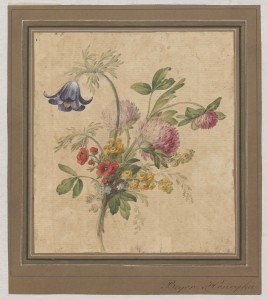"Bukiecik polnych kwiatów" Henryka Beyer (1782-1855)