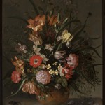 "Bukier kwiatów w wazonie, owady i małe żyjątka"
Jacob Marrel (1613-1681)