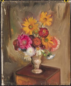 "Martwa natura (Kwiaty)" Gustaw Gwozdecki (1880-1935)
