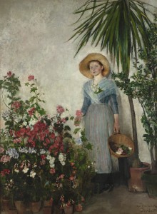 "W Oranżerii" Olga Boznańska (1865-1940)
